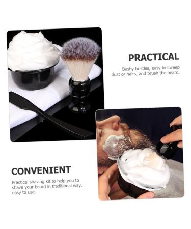 Beavorty Men's Shaving Set | Manual Razor Beard Brush & Facial Cleansing Tools | Perfect Grooming Kit for Men - Buy Online on GoSupps.com