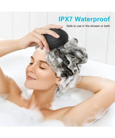 Portable Electric Scalp Massager IPX7 Waterproof Cordless with 5 Kneading Modes & 96 Nodes - Ideal Gifts for Scalp Stress Relief - Black (Magnetic Charging) - Buy Online on GoSupps.com