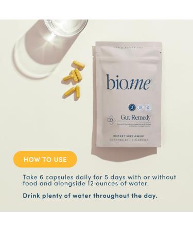 Gut Remedy Capsules - 3 Monthly Cleanses for Digestive Health | Magnesium Citrate Berberine L-Glutamine | 5-Day Cleanse & Gut Microbiome Reset (90 Count) - International Shipping Available - Buy Online on GoSupps.com