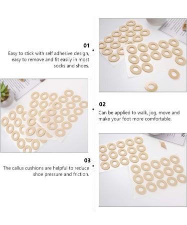 Healifty 90Pcs Waterproof Self Adhesive Corn Pads Toe and Foot Protectors for Pain Relief - Beige - Buy Online on GoSupps.com