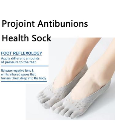 JASUBAI Projoint Antibunions Health Sock for Women - Bunion Corrector & Toe Separator Socks (5 Pairs) - Buy Online on GoSupps.com