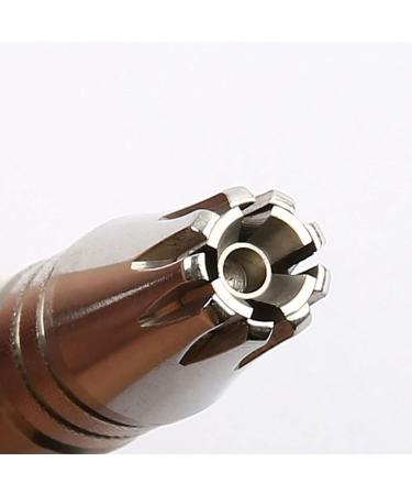 OUSIKA Portable Nose Hair Trimmer Stainless Steel Manual Ear & Nose Hair Removal Shaver - Buy Online on GoSupps.com