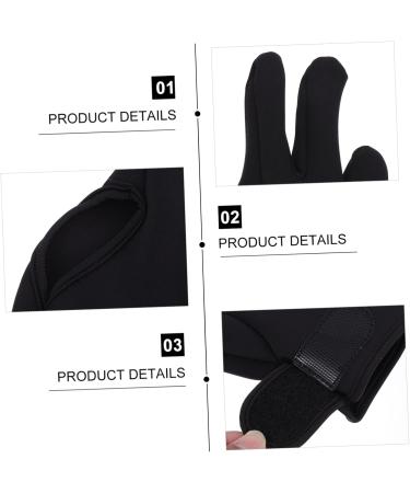 Beavorty Curling Iron Barber Protection Gloves 4Pcs Finger Gloves Curling Wand Finger Cover Hair Dressing Supplies Heat Proof Glove Mitts Hair Straightening Gloves - Buy Online on GoSupps.com