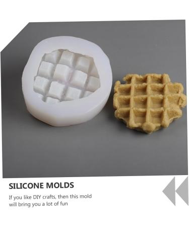 OUNONA 1pc Epoxy Mold Tape Measure Holder Candle Molds Making Model Waffle DIY Ginger Plate Silicone Soap Molds Resin Silicone Mold Cookie Aromatherapy Silica Gel Decorations White - Buy Online on GoSupps.com