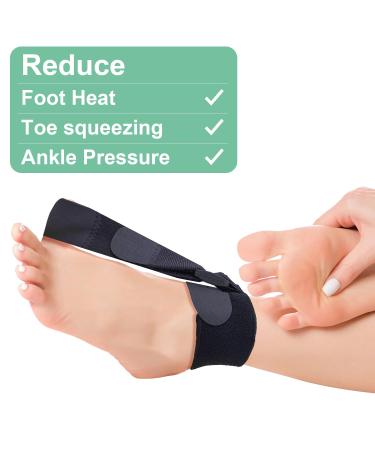 Comfy Unisex Plantar Fasciitis Support Strap - Ultimate Foot Pain Relief for Day & Night | Reduces Compression for Achilles Tendonitis & Heel Spur Pain - Buy Online on GoSupps.com