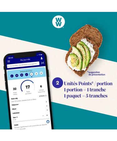 WW Protein Bread with Flax Sesame and Sunflower Seeds - High in Protein and Fiber - 5 Slices - 221549 - Buy Online on GoSupps.com