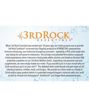 3rd Rock Sunblock SPF 35 Kids & Infants Sunscreen Lotion - 3.3 OZ - Organic Zinc - Chemical-Free - Aromatherapeutic Protection - Buy Online on GoSupps.com