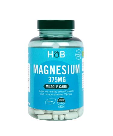 Holland and Barrett Magnesium 375mg - 180 Tablets