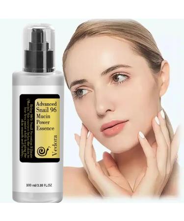 Vedora Snail Mucin 96% Power Repairing Essence 2pc Set | Anti-Aging Serum for Dull Skin & Discoloration Correction | 100ml Each - Shop Internationally - Buy Online on GoSupps.com