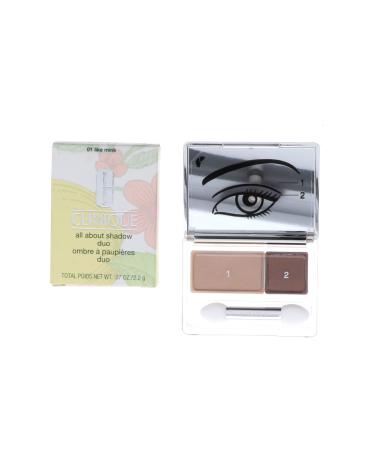 CLINIQUE All About Shadow Duo 01 Like Mink New !!
