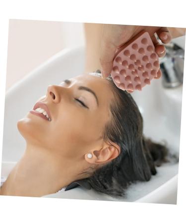 Healeved Bath Brush & Laundry Collector - Pink Silica Gel Shampoo & Dog Scrubber Comb (8.5x7cm) | International Shipping Available - Buy Online on GoSupps.com