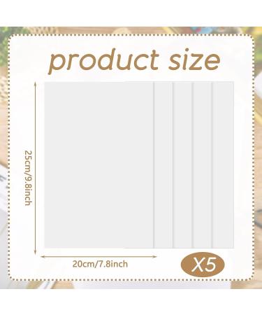 5 Pack Self Adhesive Mounting Boards for Cross Stitch - 9.8 x 7.9 Inch - Acid-Free Sticky Boards for Framing Embroidery and Needlework - Buy Online on GoSupps.com