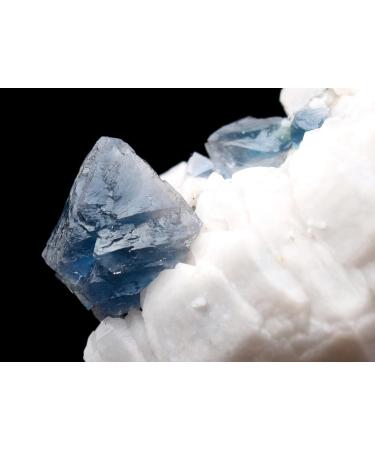 210.3g Natural Blue Fluorite Crystal Cluster Specimen Home Goods - Buy Online on GoSupps.com