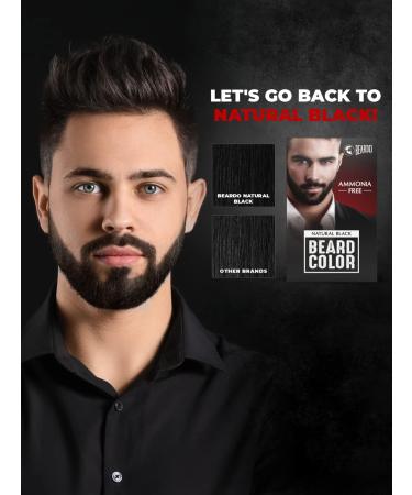 Beardo Natural Black Beard Colour ANNONIA FREE - Buy Online on GoSupps.com