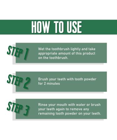 Natural Activated Charcoal Powder for Teeth Whitening - 30g x 2 | Cleans Tooth Stains & Brightens Teeth - Buy Online on GoSupps.com