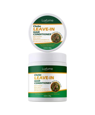 Chebe Leave-In Conditioner for Hair Growth and Shine - Rice Water Formula Moisturizes Minimizes Breakage and Adds Shine for Men and Women 8.8 Oz