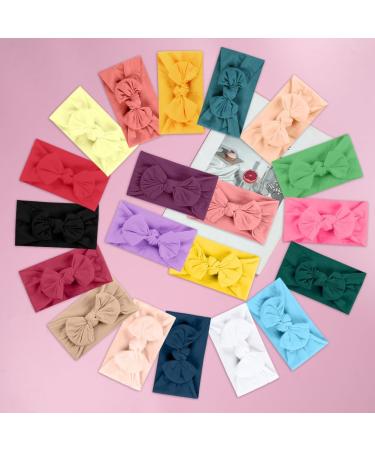 Aolso Baby Girl Headbands 20pcs - Newborn to Toddler Hair Accessories Set - Buy Online on GoSupps.com