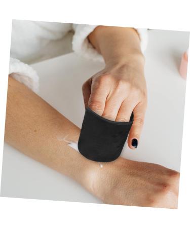 Ipetboom 2 Sets Tanning Gloves Back Lotion Mittens Nail Art Hand Mitt for Tanning Lotion Manicure Protective Gloves Nail Uv Lamp Protection Flocking Nail Supplies - Buy Online on GoSupps.com