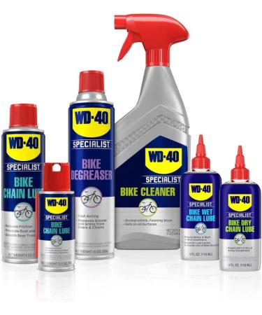 WD-40 Specialist Bike Dry Chain Lube 4 OZ - High Performance Lubricant for Smooth Cycling - Buy Online on GoSupps.com