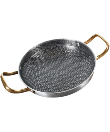 Angoily Frying Pan Griddle Honeycomb Non Stick Fry Pan Household Skillet Honeycomb Skillet Fry Pan for Outdoor Cooking Fry Pans for Cooking Stainless Steel Cooking Utensils 26c - Buy Online on GoSupps.com