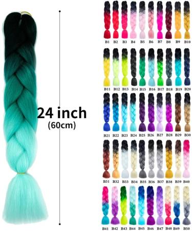 BOKIOESDE Style Upgrade Synthetic Hair Extensions Designed For Braiding Natural Colorhigh Similarity To Real Hair B9 - Buy Online on GoSupps.com