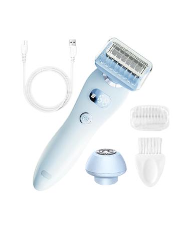 Qfdiwr Epilator hair removal for women trimmer for women hair remover for women hair remover for women facial shaver waterproof hair clipper for women versatile Blue