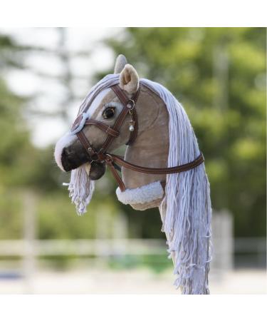 Panduro Hobby Horse Accessory | Martingale with Front Stirrup | Accessories for Stick Horses | Brown - Buy Online on GoSupps.com