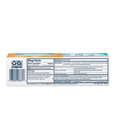 Arm & Hammer Truly Radiant Enamel Defense Toothpaste - Crisp Mint 4.3 oz | Whiter Teeth & Fresh Breath - Buy Online on GoSupps.com