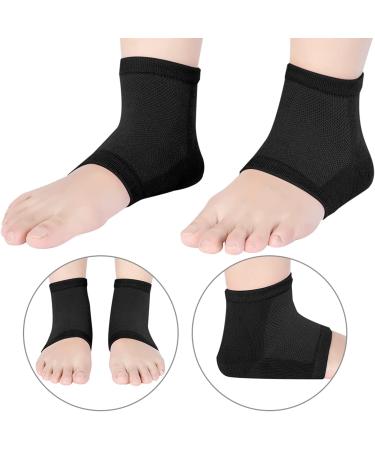 Verdant Touch Pain Relief Socks Gel Heel Foot Care Socks Moisturizing Heel Protective Sleeves Half Pain Relief Socks Black - Buy Online on GoSupps.com