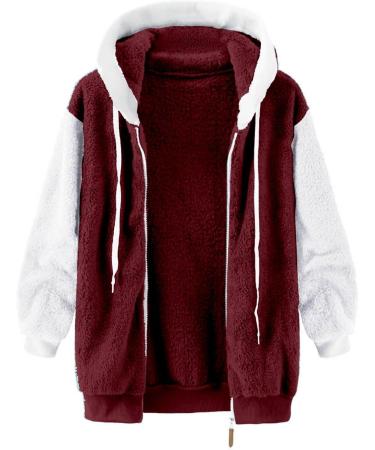 Shop Hanxiulin Women's Fleece Plush Hoodie - Elegant Windproof Coat & Thick Quilted Jacket - Buy Online on GoSupps.com