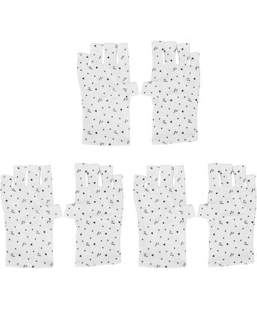 UV Gloves for Gel Manicures Nail Tech Gloves Sun Protection Gloves 3 Pairs UV Gloves for Nails Fingerless UV Light Gloves for Gel Nails Protect Your Skin from UV Harm - Buy Online on GoSupps.com