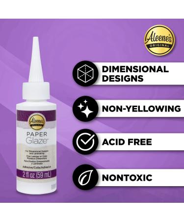 Aleene's Paper Glaze - Clear Gloss Finish for DIY Paper Crafts - Buy Online on GoSupps.com