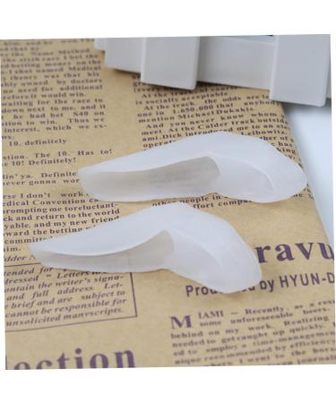 2pcs Silicone Gel Curly Gel Tailors Bunion Toe Spreaders - Bunions & Hammer Toe Separators for Orthotic Straightening and Protection - Men's Isolation - Buy Online on GoSupps.com