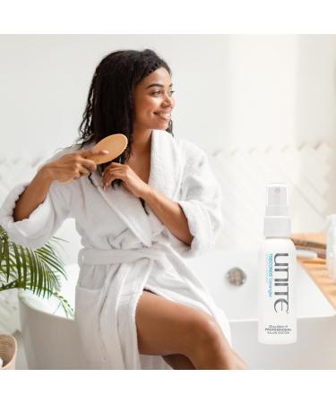 Hair Care Pack Bundle With Unite 7Seconds Detangling Spray 59ml with Heat Protection and UV Protection Langley Green Wet and Dry Bobble in Pink - Buy Online on GoSupps.com