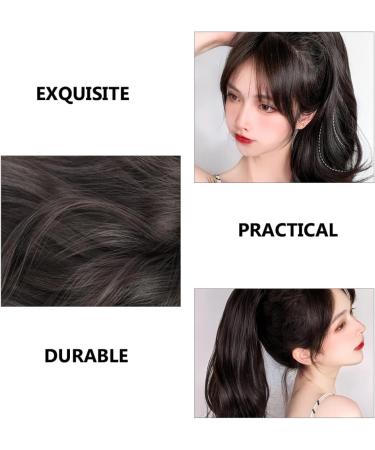 LALAFINA Curly Ponytail Wig When Darkness Loves Us Fake Hairpiece Safe to Use Curly Human Hair Wig Curly Wig Curly Hair Wig Wavy Wig Fake Ponytail Wavy Extensions Curls - Buy Online on GoSupps.com