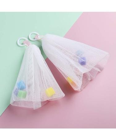 3pcs Bubble Foam Mesh Bag - Facial Skin Care Tool Set with Hanging Ring for Ultimate Body Care - Buy Online on GoSupps.com