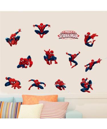 Red Spider Wall Stickers - Fun Kids Wall Decor | Easy to Apply and Remove - Buy Online on GoSupps.com