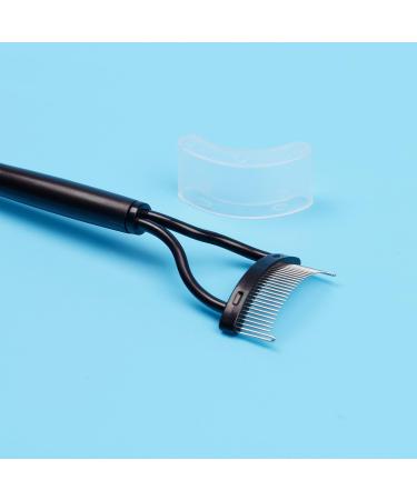 Brensty Eyelash Comb Curlers Makeup Mascara Applicator Eyebrow Grooming Brush Tool - Buy Online on GoSupps.com