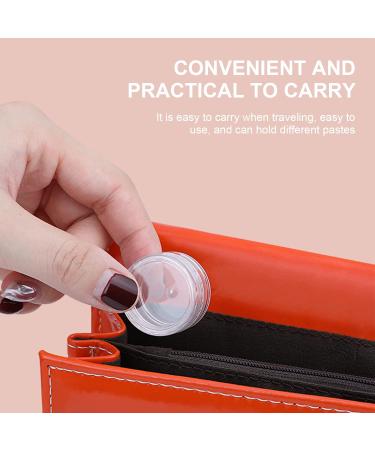 Mini Cosmetic Jars Travel Sample Box with Cowhide Sticker and Spoon (5g) - Buy Online on GoSupps.com