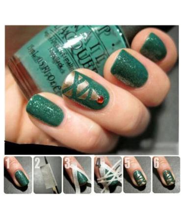 2pcs Nail Striping Tape Line Rolls - DIY Nail Art Adhesive Tapes for Creative Designs - Buy Online on GoSupps.com