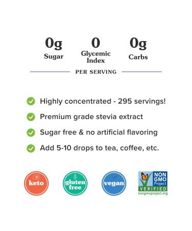 NuNaturals Alcohol Free NuStevia 2 fl oz (59 ml) - Buy Online on GoSupps.com