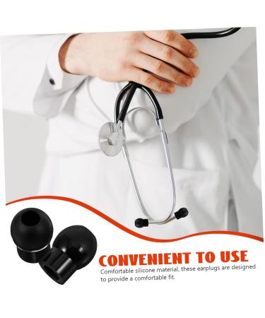 GLEAVI Replacement Ear Tips for Ear Buds - Durable Black Diaphragm Parts (1.50x1.00x1.00CM) - International Shipping Available - Buy Online on GoSupps.com