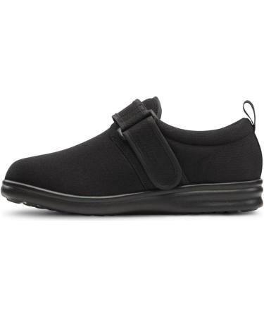 Buy Dr. Comfort Men's Carter Black Stretchable Diabetic Casual Shoes | Comfortable & Stylish Footwear for Diabetes | International Shipping Available - Buy Online on GoSupps.com