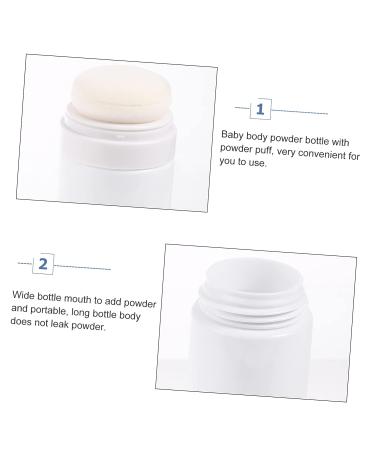 Beavorty Compact Baby Milk Powder Dispenser with Kickstand and Powder Puff - Skin Care and Cosmetic Container - Buy Online on GoSupps.com