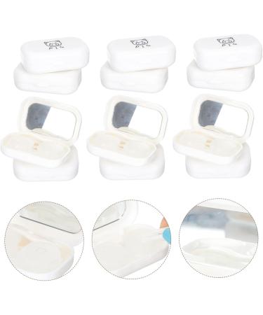 Solustre 24-Piece Contact Lens Case - Portable Travel Lens Carrier & Easy Storage Container - Buy Online on GoSupps.com