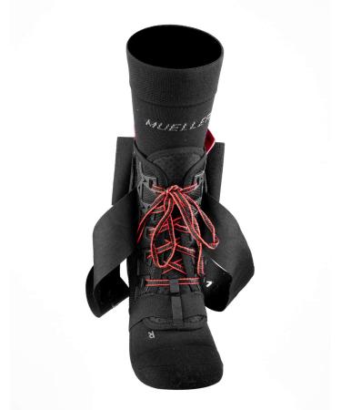 MUELLER The One Ankle Support Brace for Achilles Tendonitis Relief - Men and Women - Black - Large - Buy Online on GoSupps.com