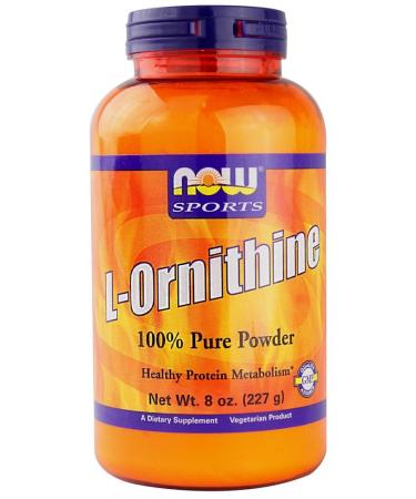 NOW Foods Sports L-Ornithine - 8 oz