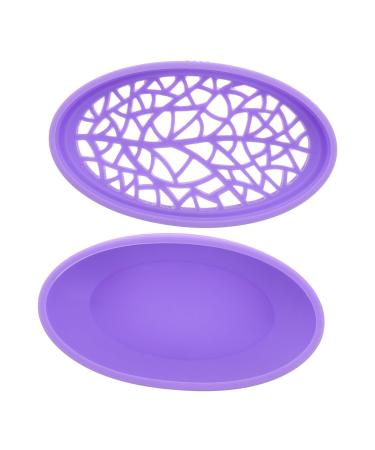 FRCOLOR 2pcs Bird's Nest Makeup Brush Holder - Stylish Lipstick & Pencil Organizer for Desk | Travel Brush Storage for Artists | Purple - Buy Online on GoSupps.com