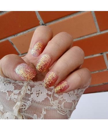 Sparkling 24PCS/Patch Kids Childrens Girls Fake Stick Cover On Nails to Beauty Press Finger Your S4C8 False Illuminate Pattern 2 - Buy Online on GoSupps.com