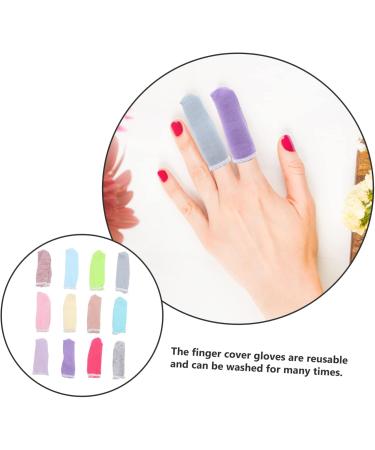 100pcs Breathable Finger Protectors - Comfortable Cotton Finger Covers for Labor & Daily Use - Buy Online on GoSupps.com